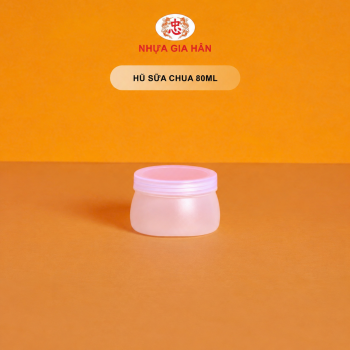 HŨ SỮA CHUA NHỰA HDPE 80ML - Ảnh 2