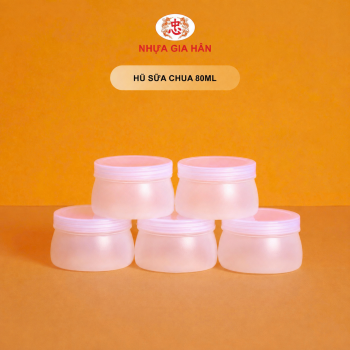 HŨ SỮA CHUA NHỰA HDPE 80ML - Ảnh 5