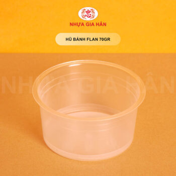 HŨ BÁNH FLAN NHỰA PP 70GR - Ảnh 4