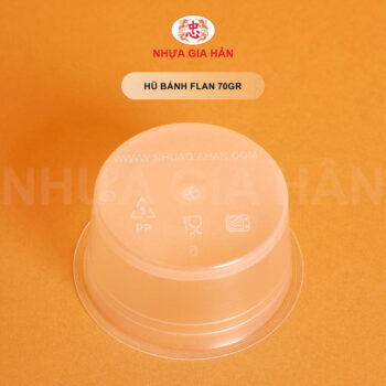 HŨ BÁNH FLAN NHỰA PP 70GR - Ảnh 3
